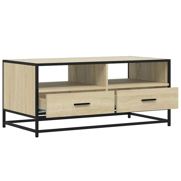 Sonoma Eiche Couchtisch 100x50 cm