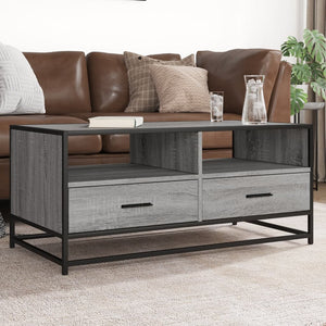 Couchtisch Grau Sonoma 100x50 cm