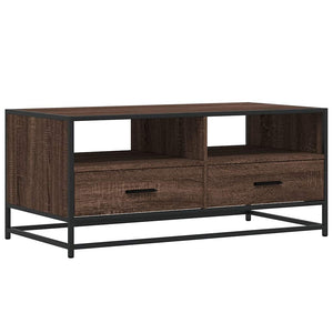 Couchtisch Braun Eichen-Optik 100x50 cm