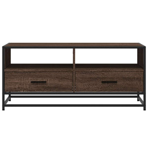 Couchtisch Braun Eichen-Optik 100x50 cm