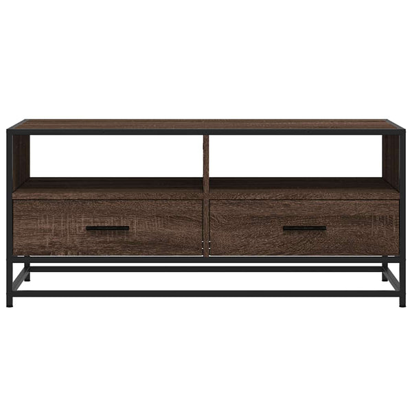 Couchtisch Braun Eichen-Optik 100x50 cm
