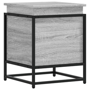 Aufbewahrungsbox Grau Sonoma 40x40x51,5 cm