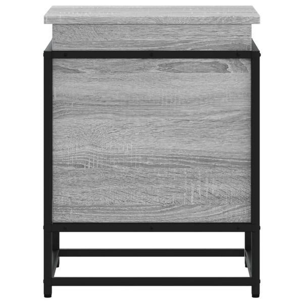 Aufbewahrungsbox Grau Sonoma 40x40x51,5 cm