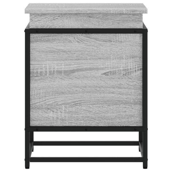 Aufbewahrungsbox Grau Sonoma 40x40x51,5 cm