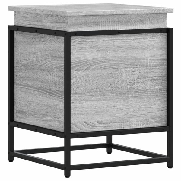 Aufbewahrungsbox Grau Sonoma 40x40x51,5 cm