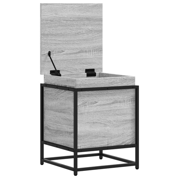 Aufbewahrungsbox Grau Sonoma 40x40x51,5 cm
