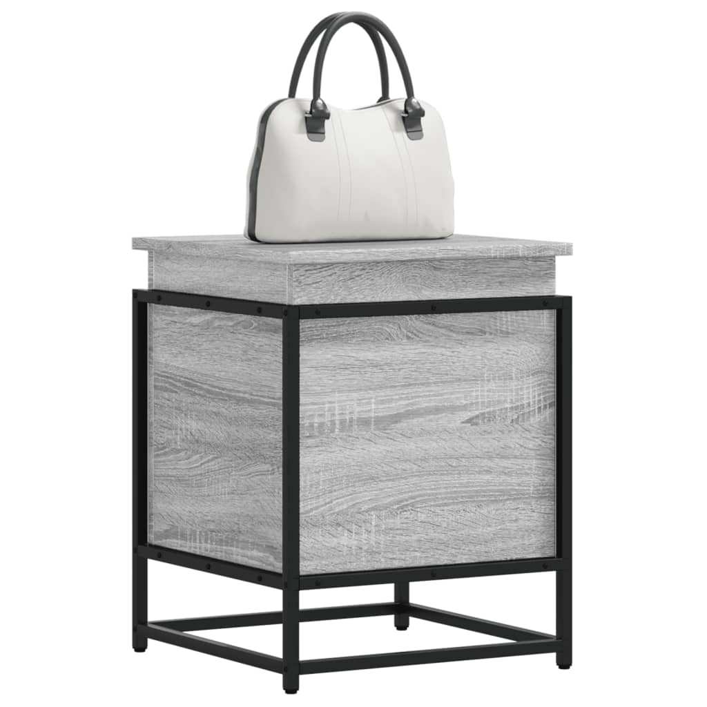 Aufbewahrungsbox Grau Sonoma 40x40x51,5 cm