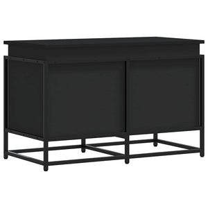 Aufbewahrungsbox Schwarz 80x40x51,5 cm