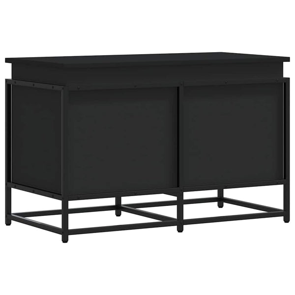 Aufbewahrungsbox Schwarz 80x40x51,5 cm