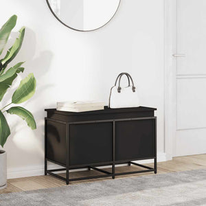 Aufbewahrungsbox Schwarz 80x40x51,5 cm
