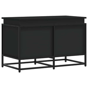 Aufbewahrungsbox Schwarz 80x40x51,5 cm
