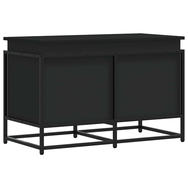 Aufbewahrungsbox Schwarz 80x40x51,5 cm