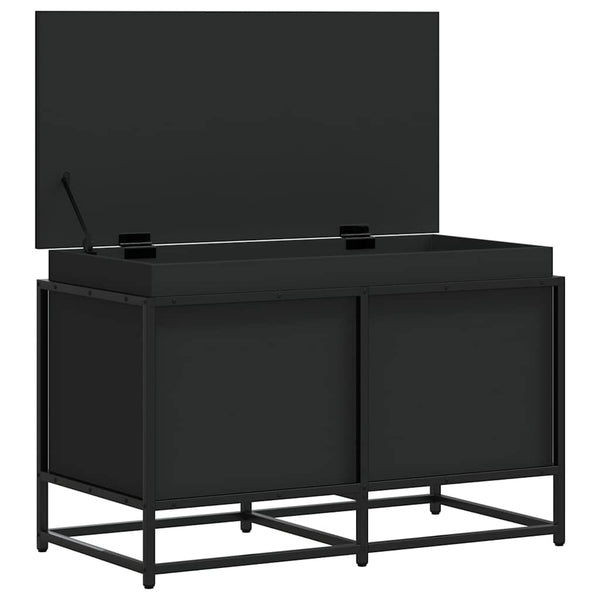 Aufbewahrungsbox Schwarz 80x40x51,5 cm