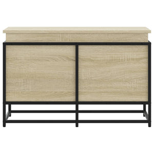 vidaXL Boîte de rangement avec couvercle Sonoma 80x40x51,5 cm Bois d'ingénierie