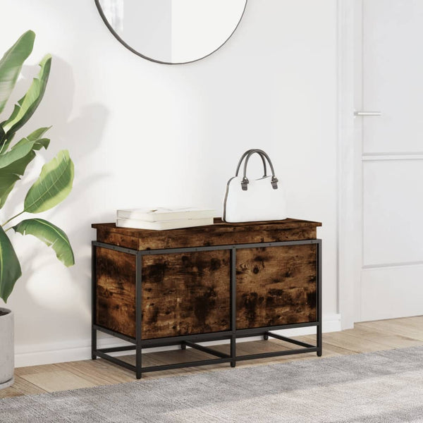 Aufbewahrungsbox Räuchereiche 80x40x51,5 cm