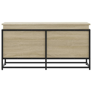 vidaXL Boîte de rangement avec couvercle Sonoma 100x40x51,5 cm Bois d'ingénierie