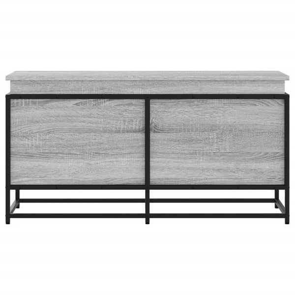 Aufbewahrungsbox mit Deckel Grau Sonoma 100x40x51,5 cm