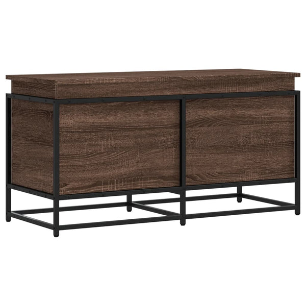 Aufbewahrungsbox Eichen-Optik mit Deckel 100x40x51,5 cm