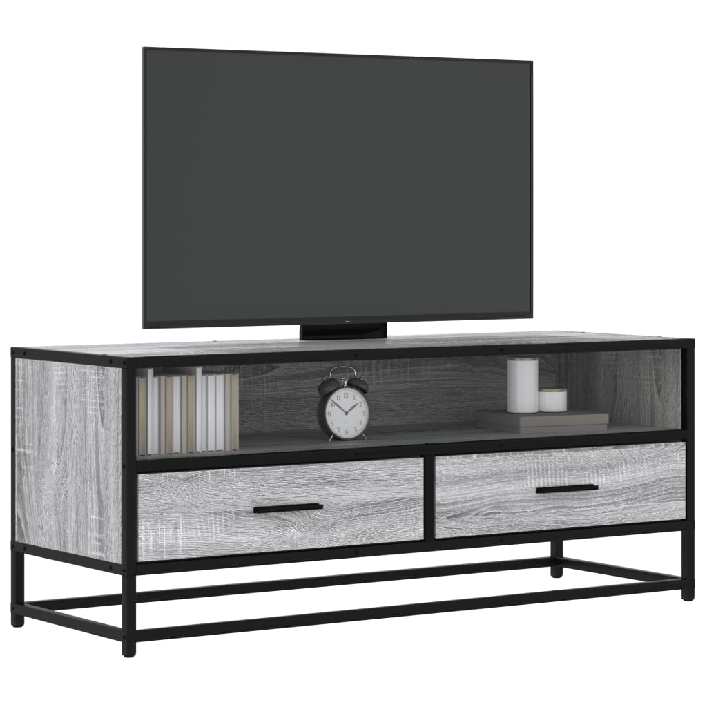 TV-Schrank Grau Sonoma 100 cm