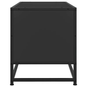 Schwarzer TV-Schrank 80 cm
