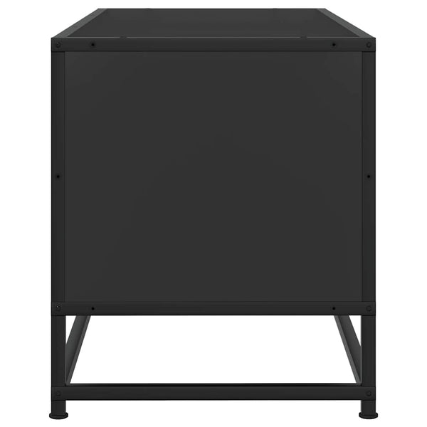 Schwarzer TV-Schrank 80 cm