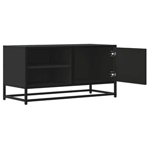 Schwarzer TV-Schrank 80 cm