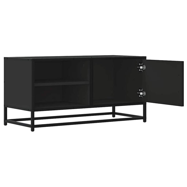 Schwarzer TV-Schrank 80 cm