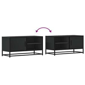 Schwarzer TV-Schrank 80 cm