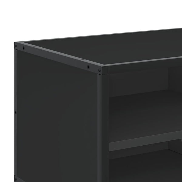Schwarzer TV-Schrank 80 cm