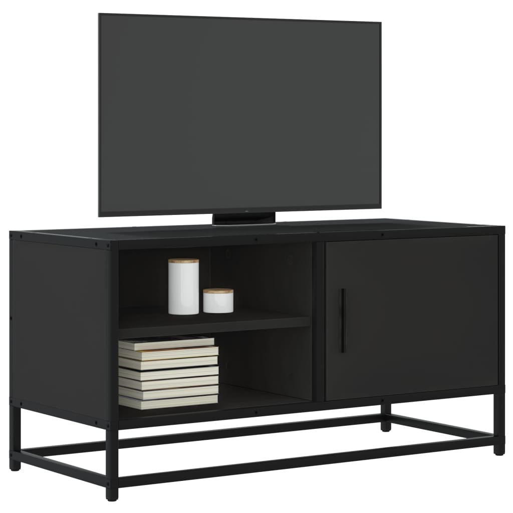 Schwarzer TV-Schrank 80 cm
