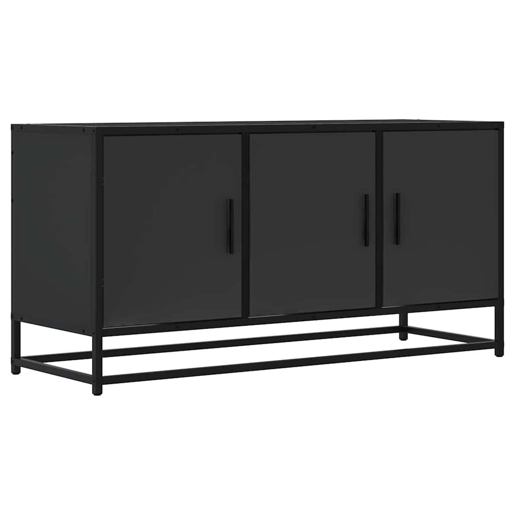 Schwarzer TV-Schrank 100 cm