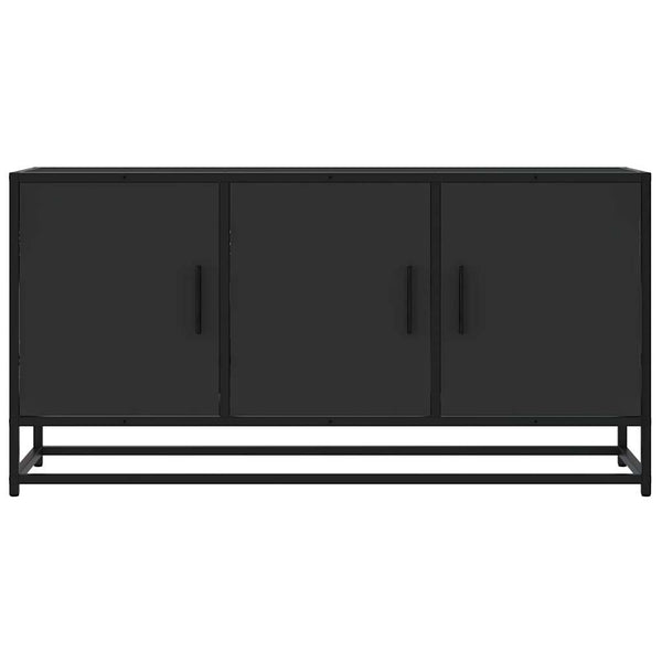 Schwarzer TV-Schrank 100 cm