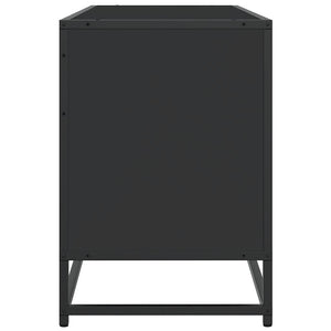Schwarzer TV-Schrank 100 cm