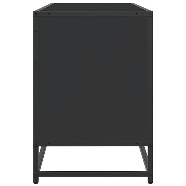 Schwarzer TV-Schrank 100 cm