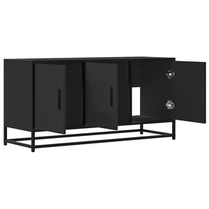 Schwarzer TV-Schrank 100 cm