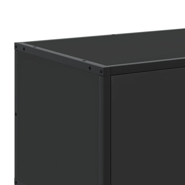 Schwarzer TV-Schrank 100 cm