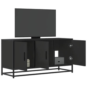 Schwarzer TV-Schrank 100 cm