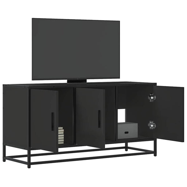 Schwarzer TV-Schrank 100 cm