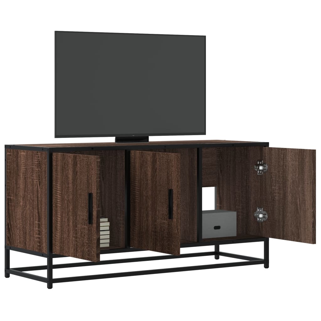 TV-Schrank Braun Eichen-Optik 100 cm