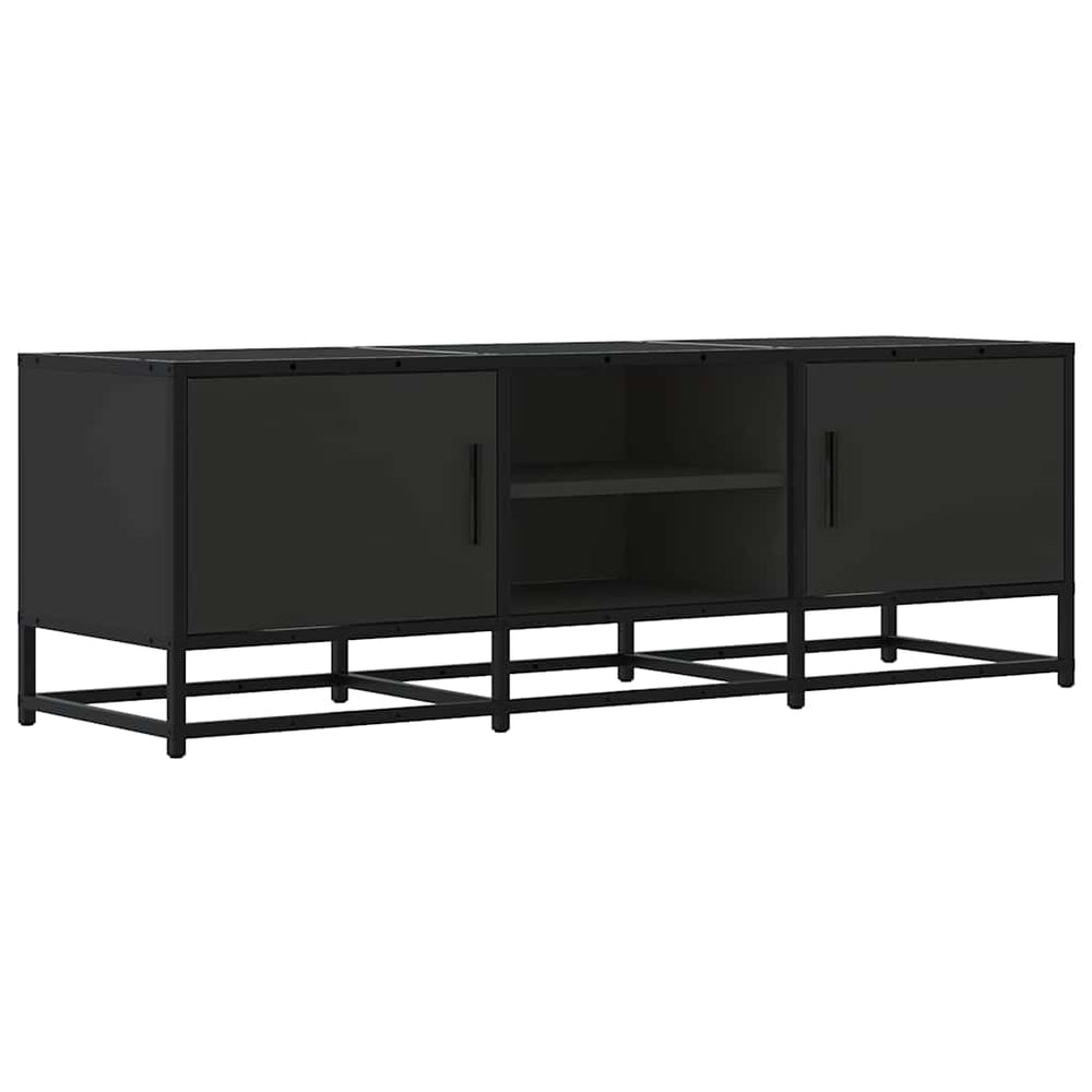 Schwarzer TV-Schrank 120 cm