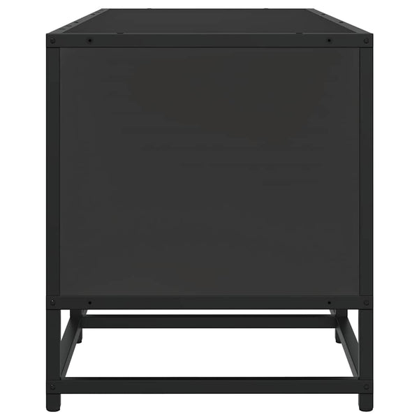 Schwarzer TV-Schrank 120 cm