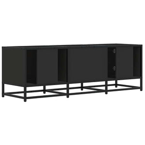 Schwarzer TV-Schrank 120 cm