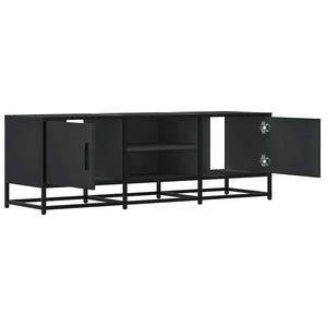 Schwarzer TV-Schrank 120 cm