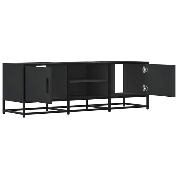 Schwarzer TV-Schrank 120 cm