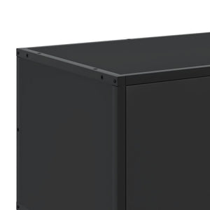 Schwarzer TV-Schrank 120 cm