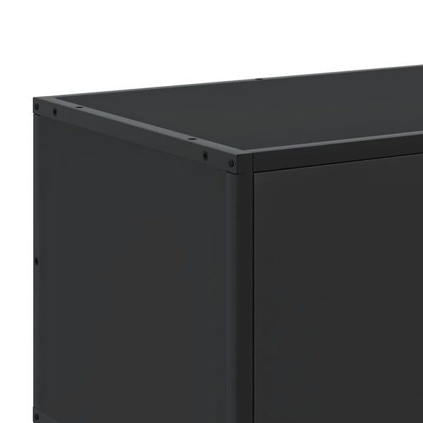 Schwarzer TV-Schrank 120 cm