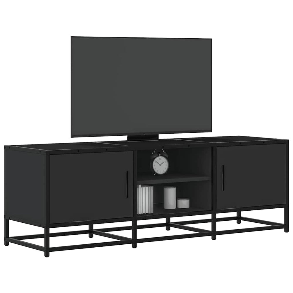 Schwarzer TV-Schrank 120 cm