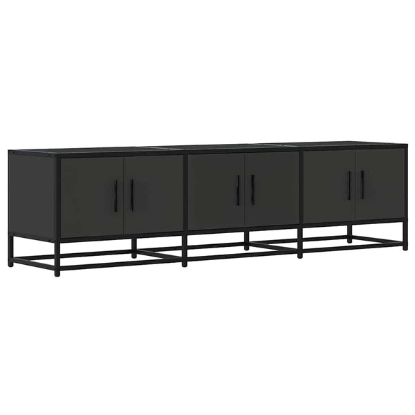 Schwarzer TV-Schrank 150 cm