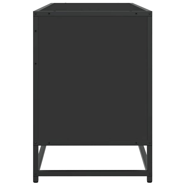 Schwarzer TV-Schrank 150 cm