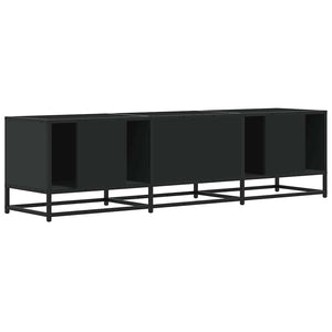 Schwarzer TV-Schrank 150 cm